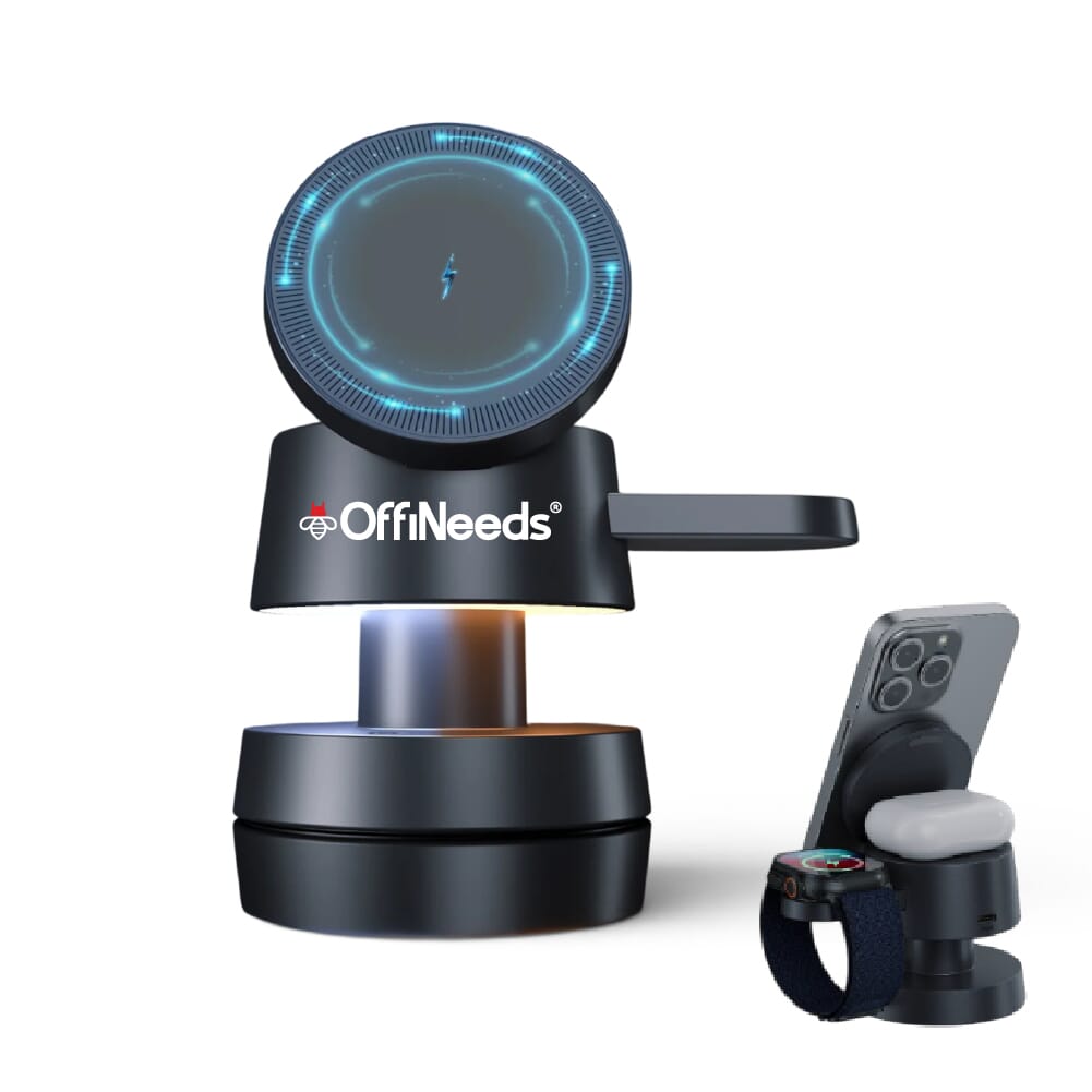 Portronics TriCharge 4 in 1 magnetic wireless Charger